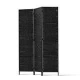 Artiss Black 3-Panel Room Divider Screen