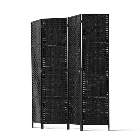 Artiss 4-Panel Woven Room Divider Screen