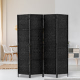 Artiss 4-Panel Woven Room Divider Screen