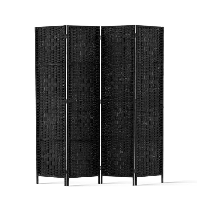 Artiss 4-Panel Woven Room Divider Screen