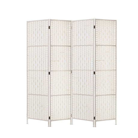 Artiss 4-Panel Woven Room Divider Screen