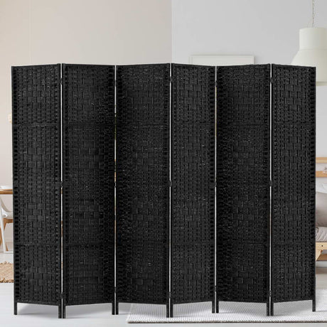 Artiss 6-Panel Woven Privacy Room Divider