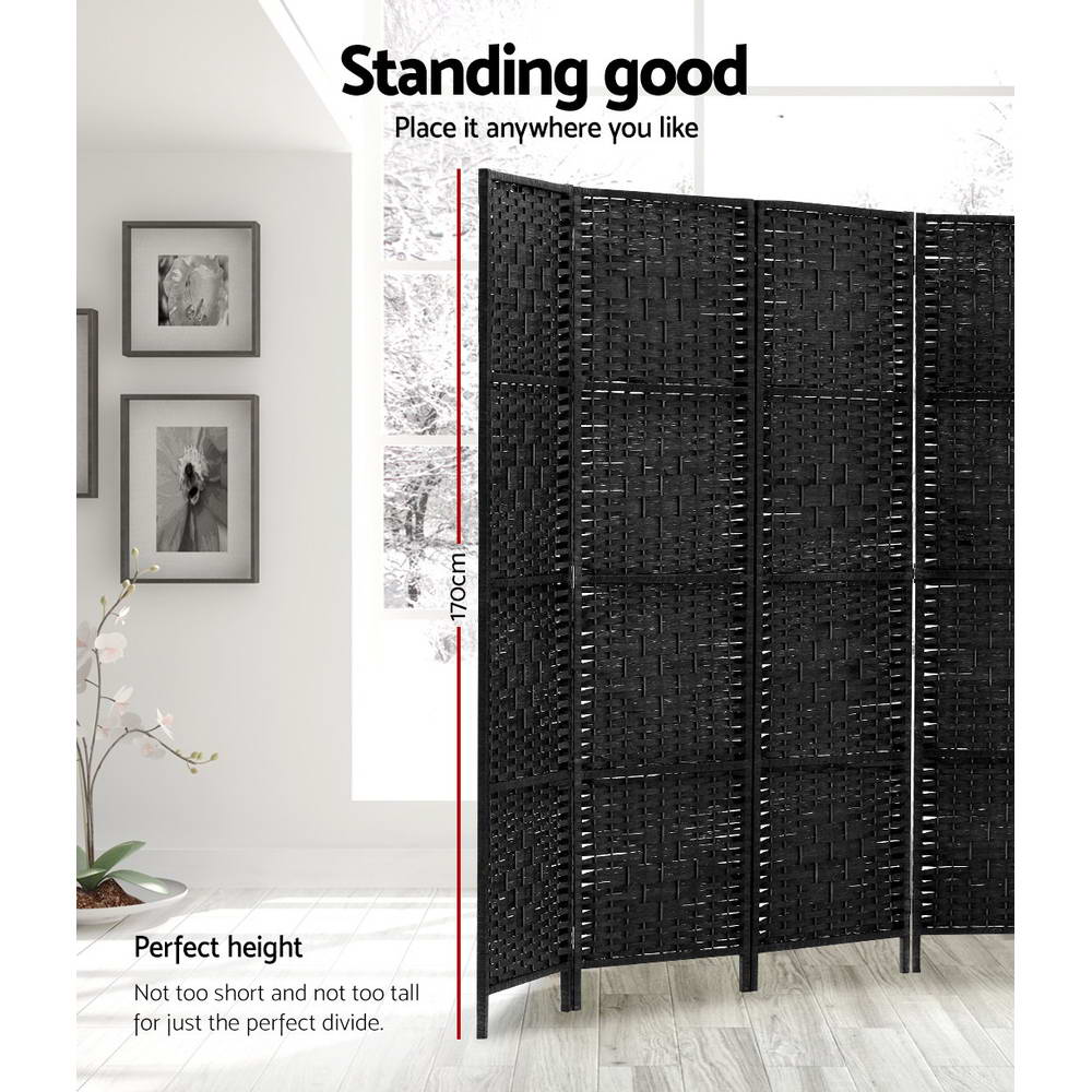 Artiss Woven 8-Panel Room Divider Screen