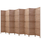 Artiss Woven 8-Panel Room Divider Screen