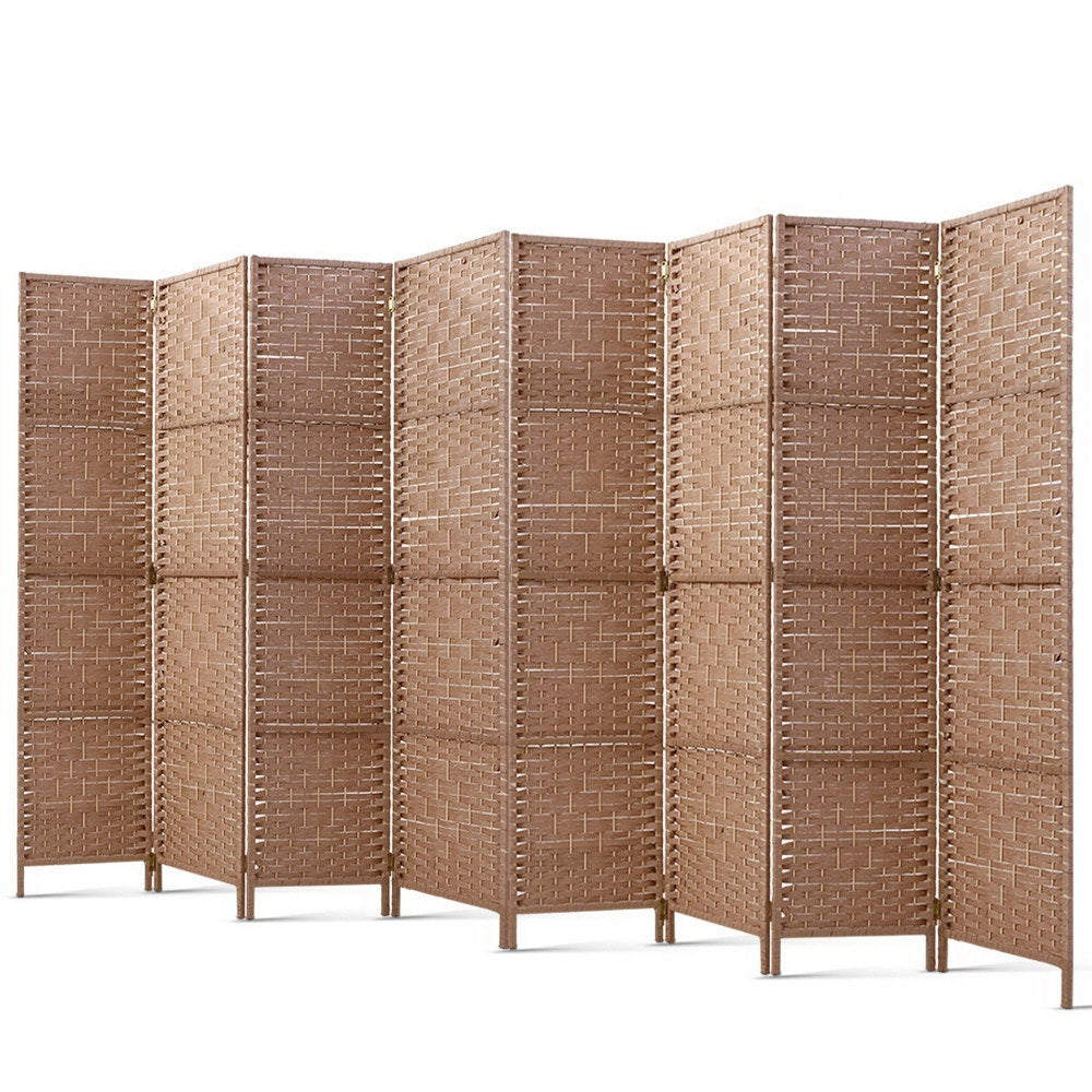 Artiss Woven 8-Panel Room Divider Screen