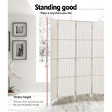 Artiss Woven 8-Panel Room Divider Screen