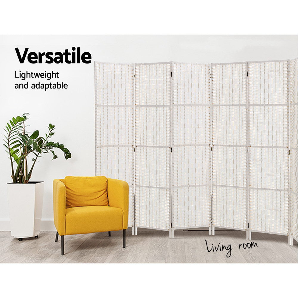Artiss Woven 8-Panel Room Divider Screen