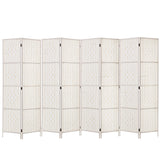 Artiss Woven 8-Panel Room Divider Screen