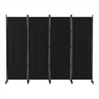 Artiss 4-Panel Room Divider Screen - Black
