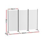 Artiss 3-Panel Foldable Room Divider Screen
