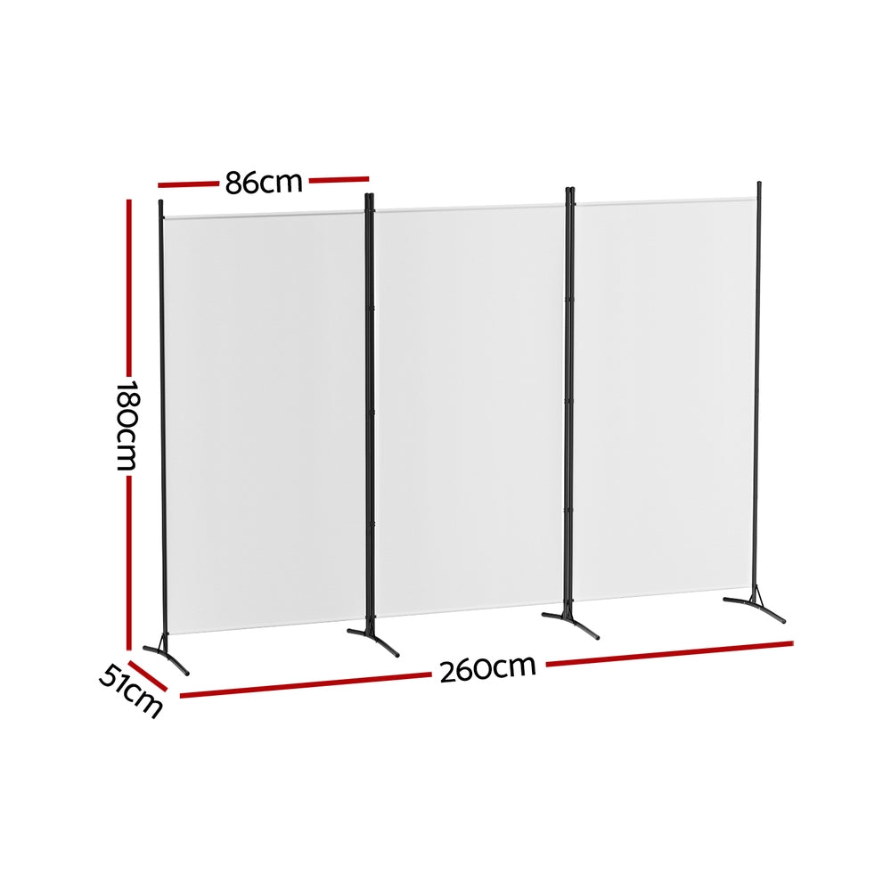 Artiss 3-Panel Foldable Room Divider Screen
