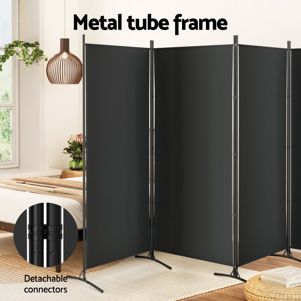 Versatile 4-Panel Freestanding Room Divider