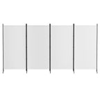Versatile 4-Panel Freestanding Room Divider