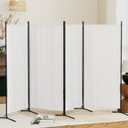 Versatile 4-Panel Freestanding Room Divider