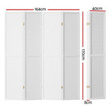 Artiss 4 Panel White Room Divider Screen