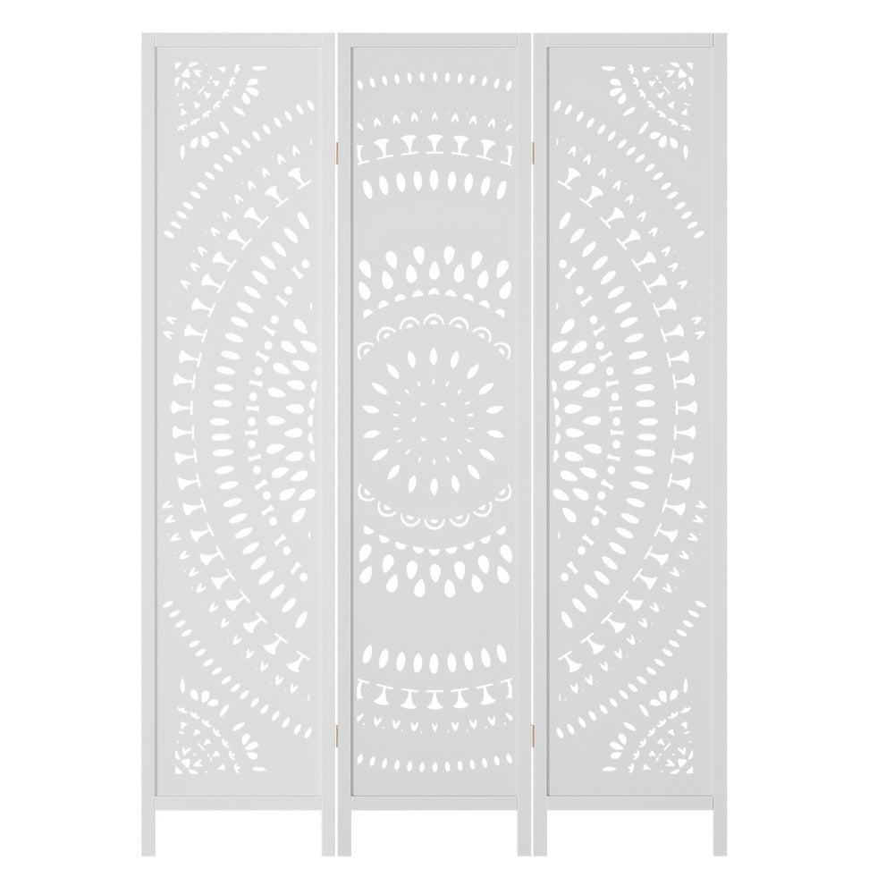 Artiss 3 Panel White Room Divider Screen