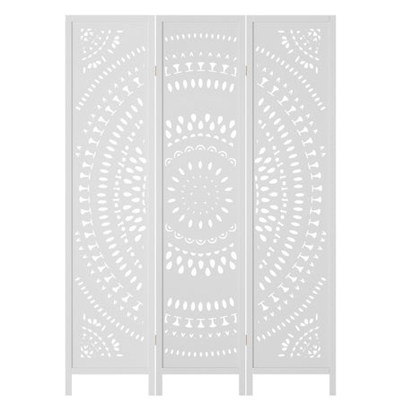 Artiss 3 Panel White Room Divider Screen