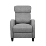 Artiss Grey Fabric Reclining Armchair for Ultimate Comfort and Style