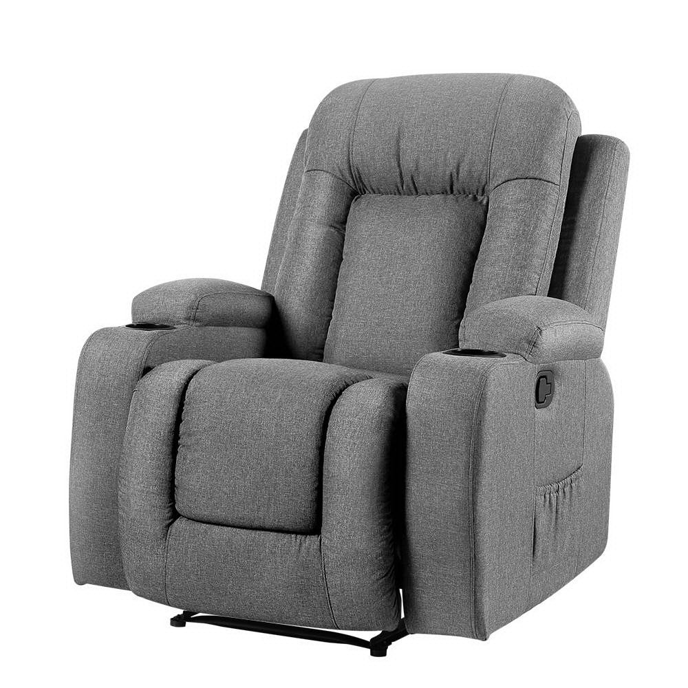 Artiss Electric Massage Recliner Chair - Grey