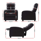 Artiss Bolivia Premium Recliner Armchair for Luxurious Comfort