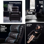 Artiss Bolivia Premium Recliner Armchair for Luxurious Comfort