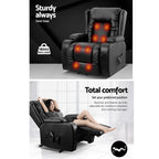 Artiss Heated Massage Recliner Chair