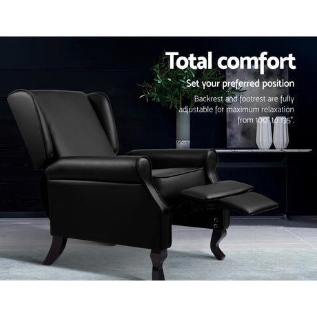 Artiss Domini Recliner Armchair for Luxurious Home Comfort
