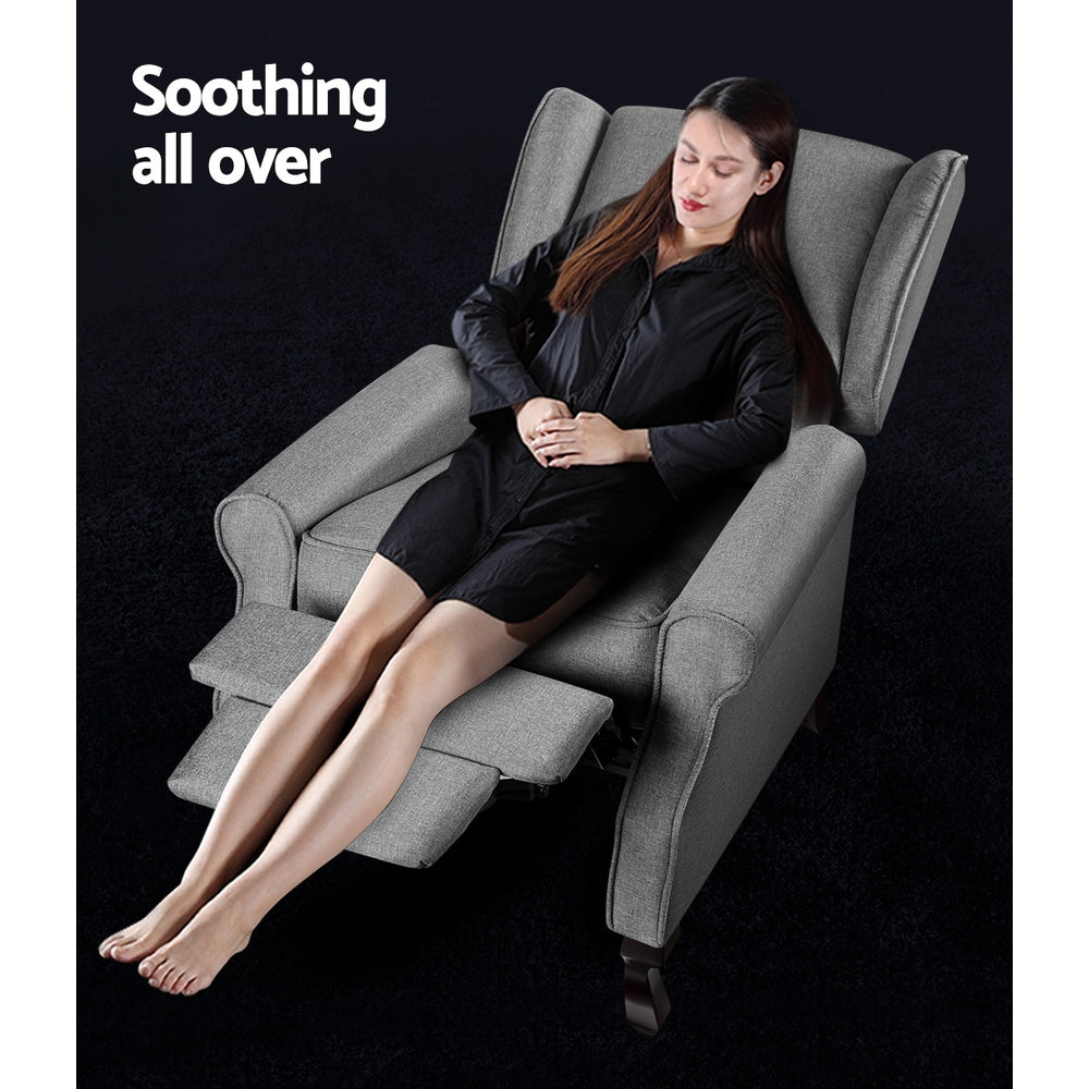 Artiss Domini Recliner Armchair for Luxurious Home Comfort