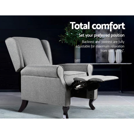 Artiss Domini Recliner Armchair for Luxurious Home Comfort
