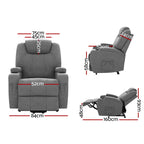 Artiss Lift Assist Heated Massage Recliner