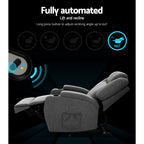 Artiss Lift Assist Heated Massage Recliner