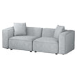 Artiss Modern Grey 2-Seater Sofa Chaise