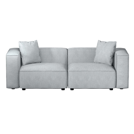 Artiss Modern Grey 2-Seater Sofa Chaise
