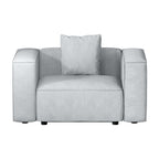 Artiss Modular Grey 1-Seater Sofa Chaise