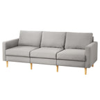 Artiss 3 Seater Grey Linen Sofa