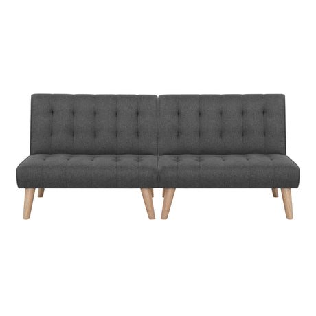 Artiss Grey Fabric Single Seater Sofa Bed