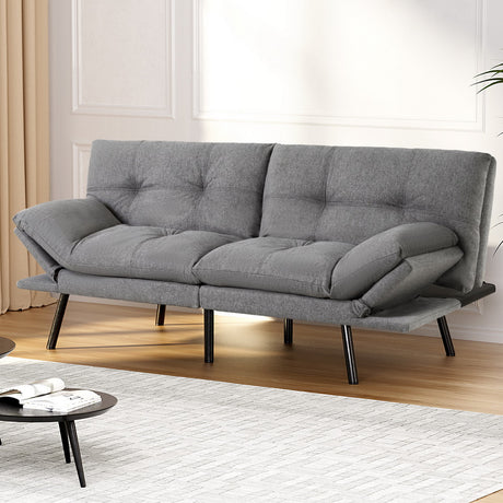 Artiss 3-Seater Convertible Sofa Bed