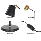 Modern Black LED Floor Lamp for Home and Office