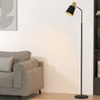Modern Black LED Floor Lamp for Home and Office