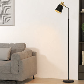 Modern Black LED Floor Lamp for Home and Office
