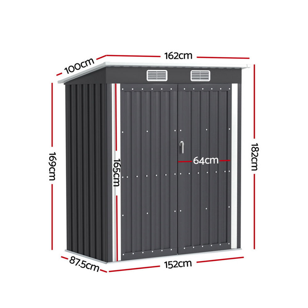 Giantz 1.62x1M Garden Storage Shed