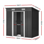 Giantz 1.94x1.21M Outdoor Garden Shed