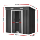 Giantz 1.94x1.21M Outdoor Garden Shed