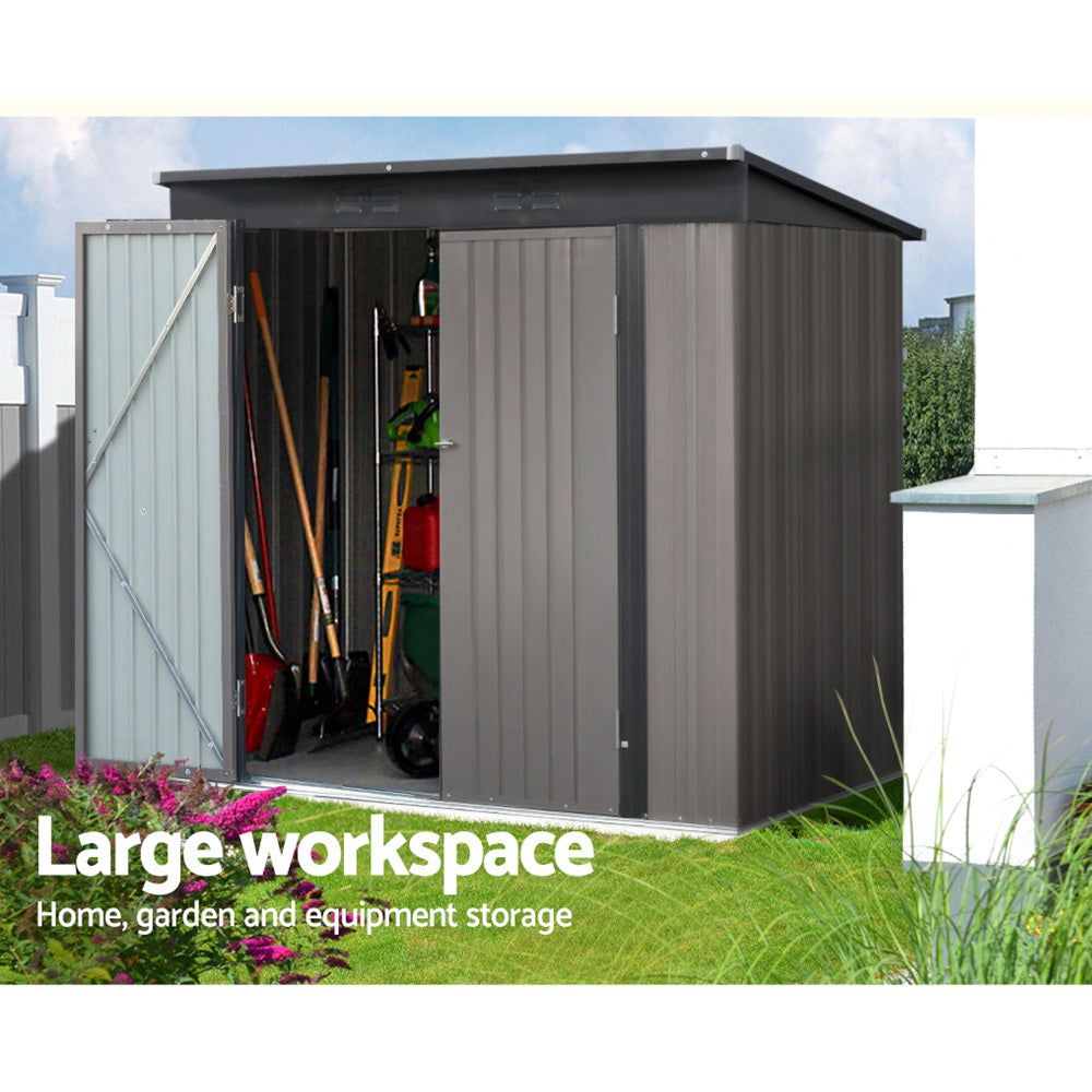 Giantz 1.95x1.31M Durable Garden Shed