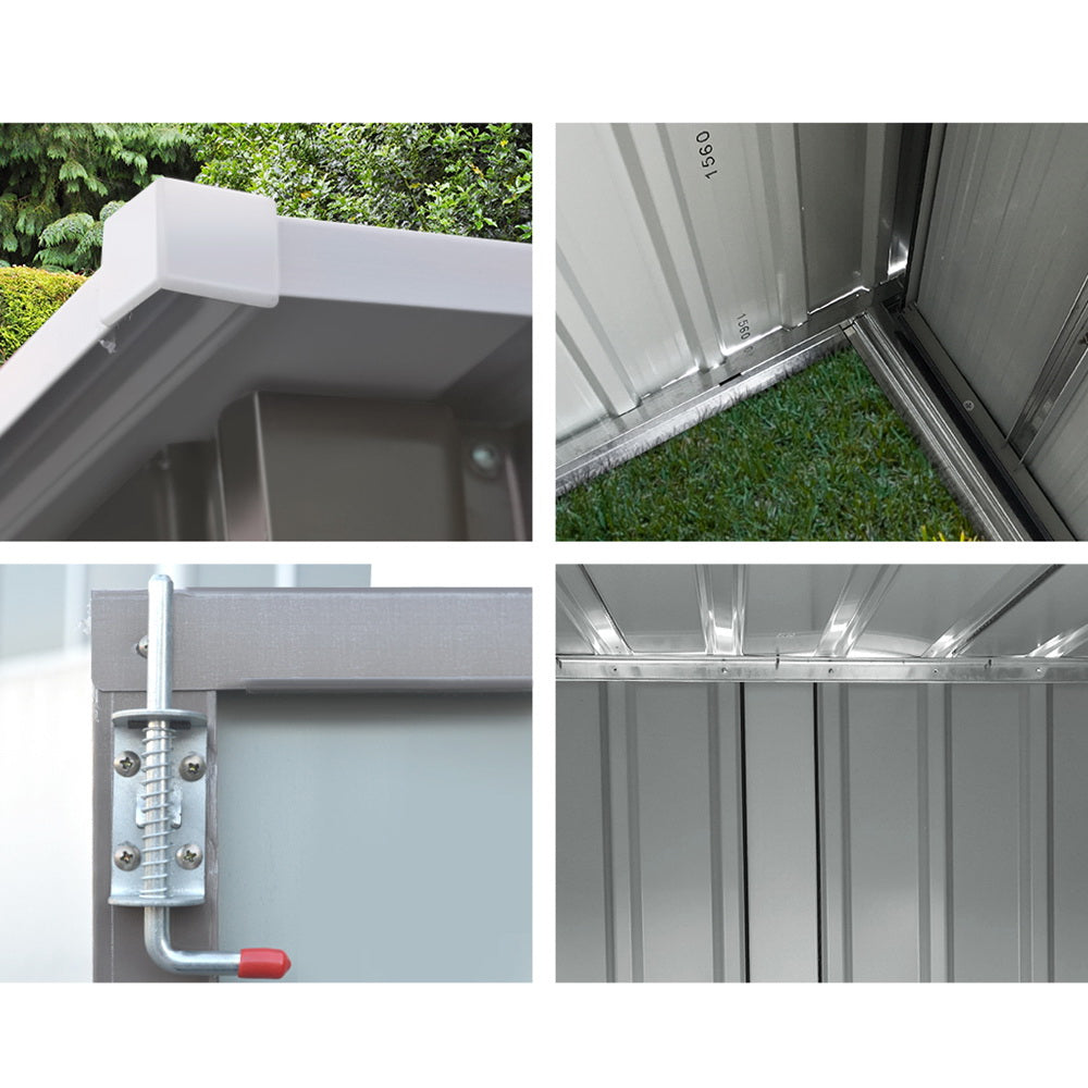 Giantz 1.95x1.31M Durable Garden Shed