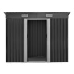 Giantz 2.38x1.31M Metal Garden Shed