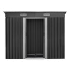 Giantz 2.38x1.31M Metal Garden Shed