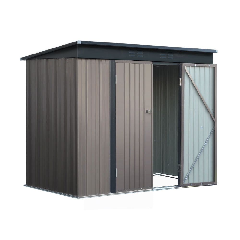 Giantz 2.31x1.31M Metal Garden Shed