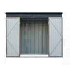 Giantz 2.31x1.31M Metal Garden Shed