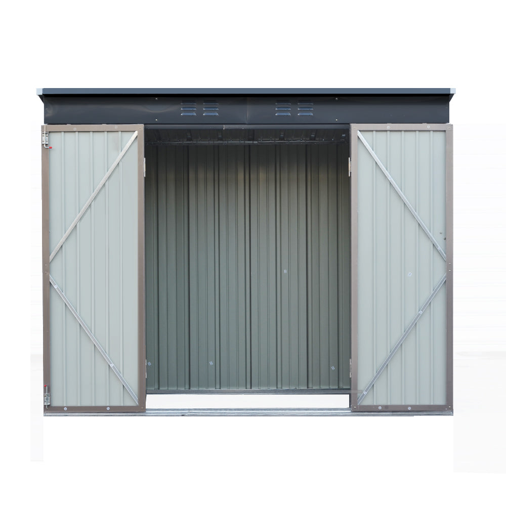 Giantz 2.31x1.31M Metal Garden Shed